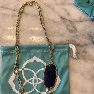 Navy Kendra Scott classic necklace!